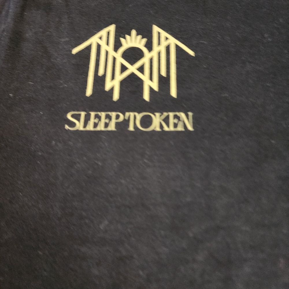 Sleep Token Black Tshirt With Graphics New Without Tags - Picture 3 of 6